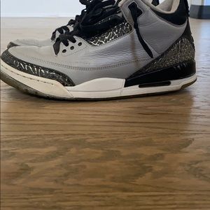 Jordan 3 wolf gray